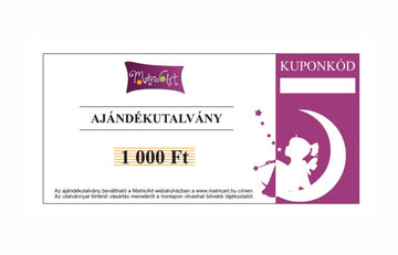 AJÁNDÉKUTALVÁNY 1.000,- FT