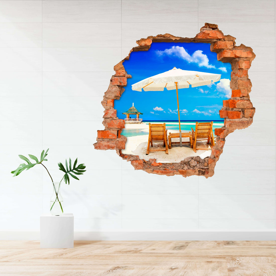 3D KITÖRT FAL FALMATRICA  SUNSHINE