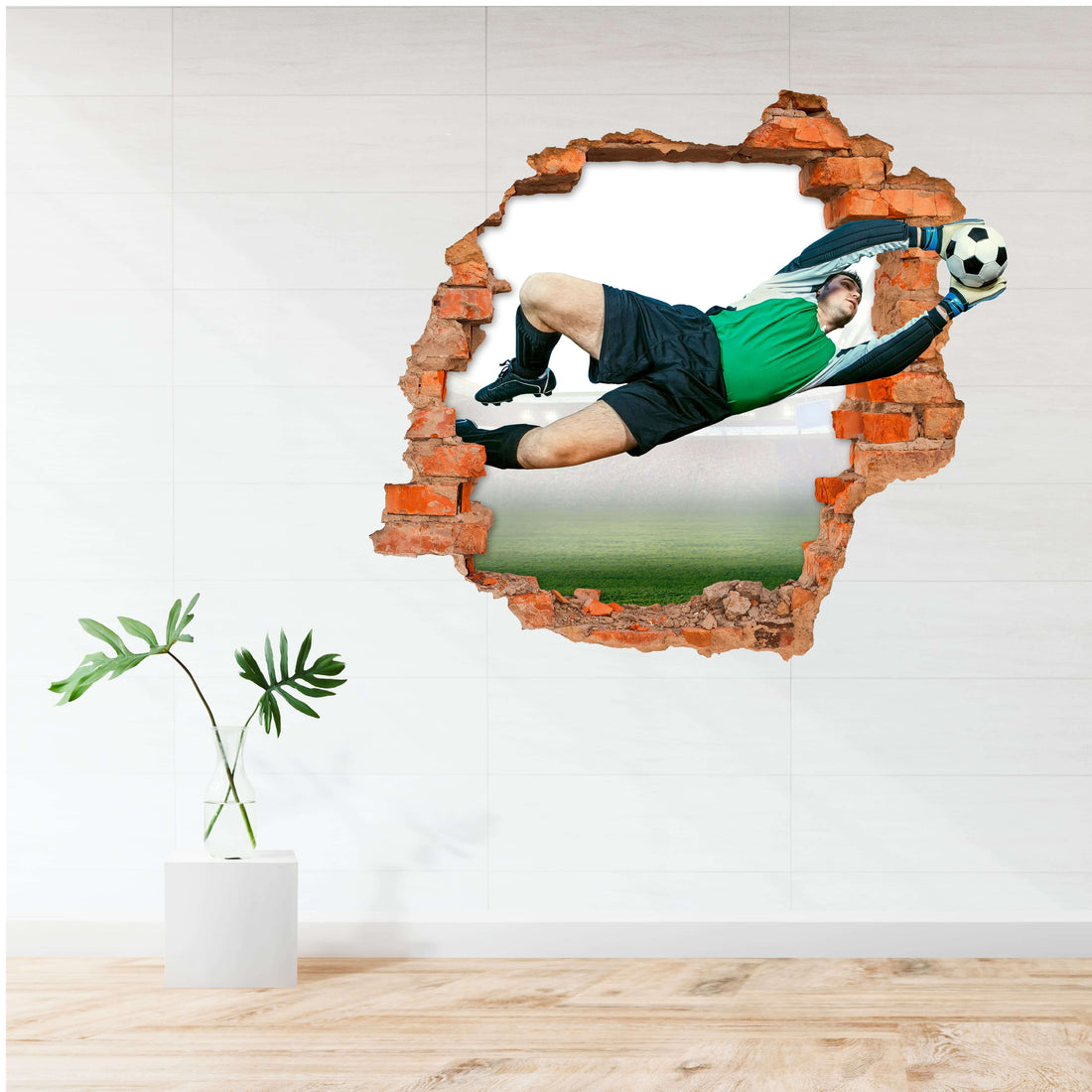 3D KITÖRT FAL FALMATRICA KAPUS