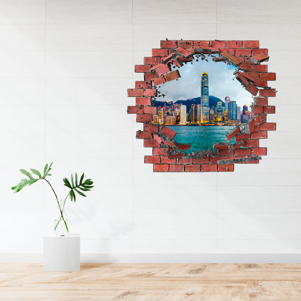 3D  KITÖRT FAL FALMATRICA ARAB EMÍRSÉG