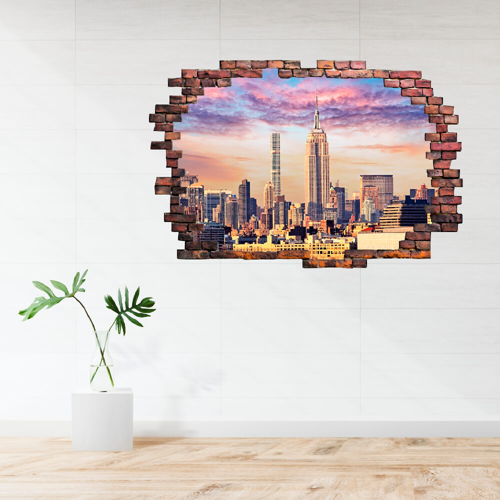 3D  KITÖRT FAL FALMATRICA N.Y.