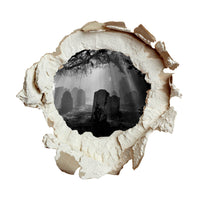 3D KITÖRT FAL  FALMATRICA SÍRHELY