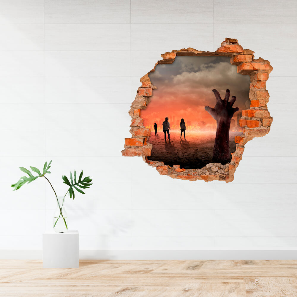 3D KITÖRT FAL FALMATRICA VÉG