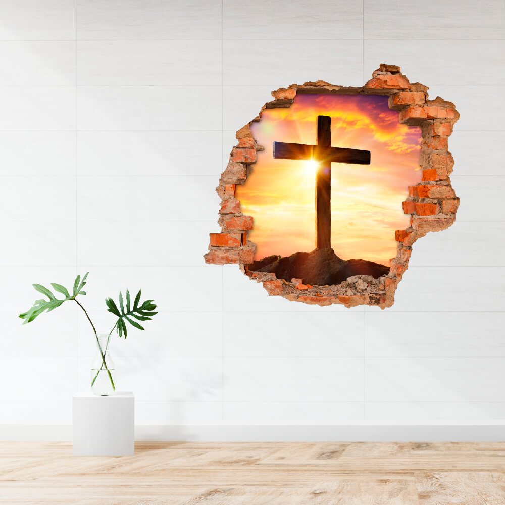 3D KITÖRT FAL FALMATRICA KERESZTFA