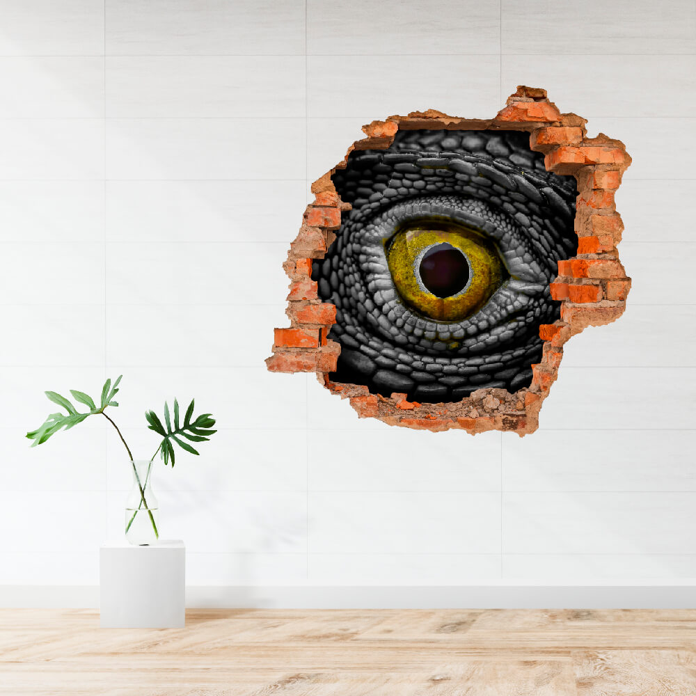 3D KITÖRT FAL FALMATRICA FÉLELEM