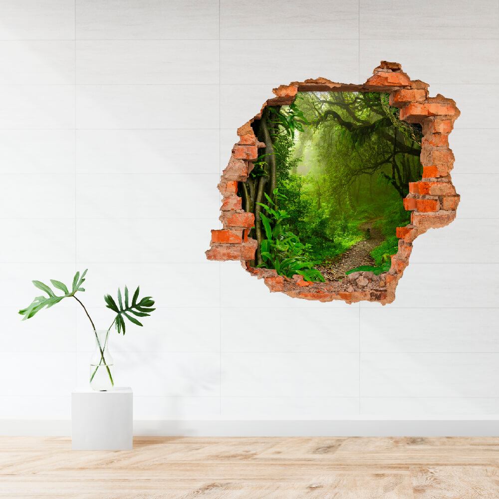 3D KITÖRT FAL FALMATRICA DZSUNGEL