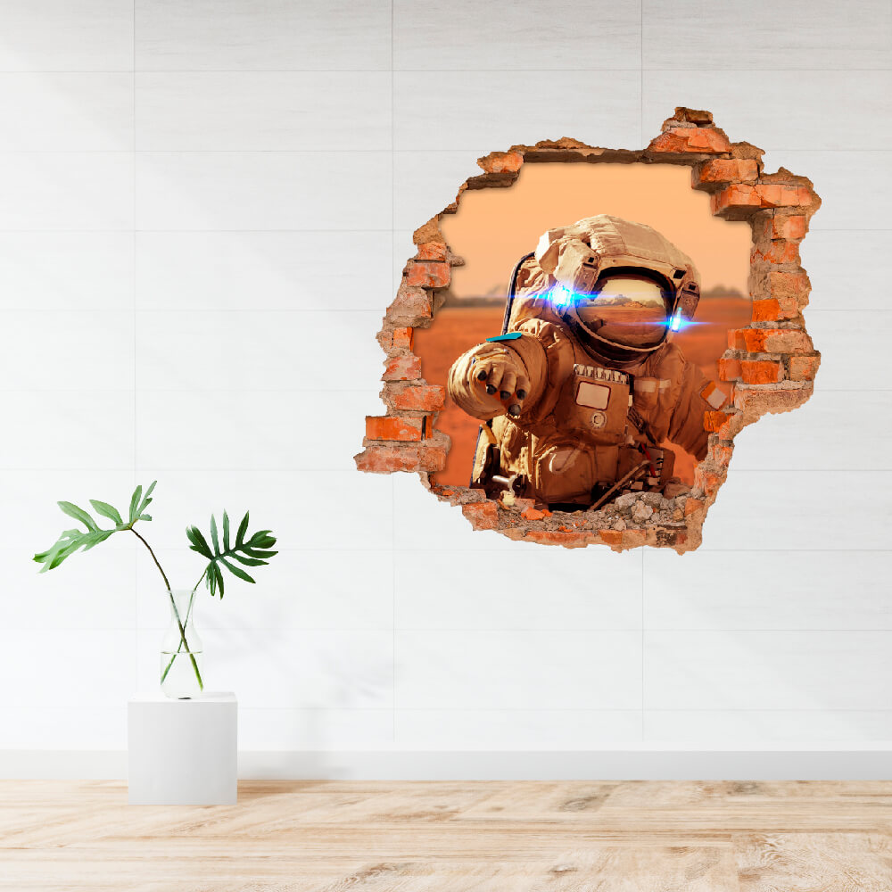 3D KITÖRT FAL FALMATRICA HOLDRASZÁLLÁS