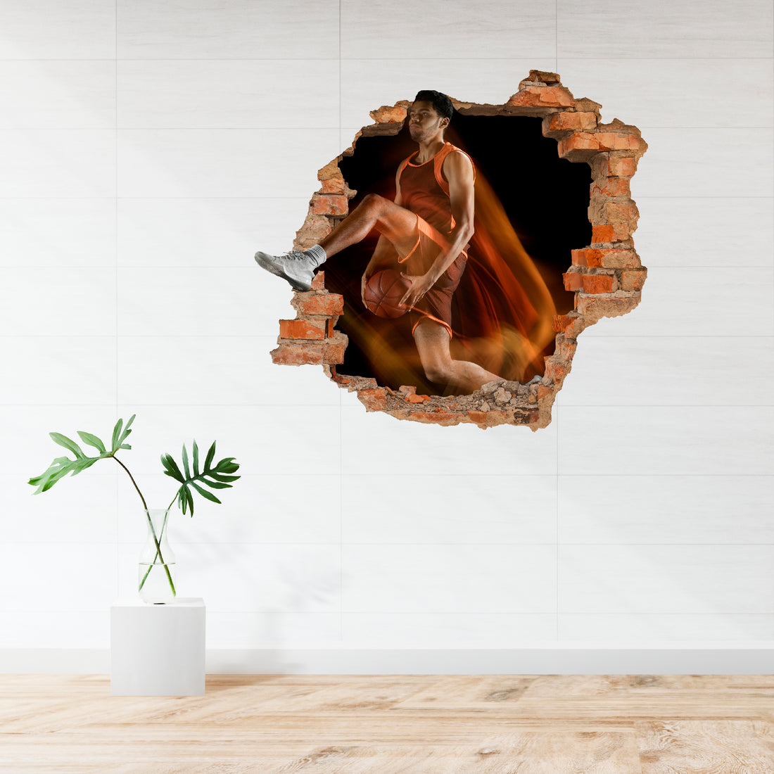 3D KITÖRT FAL FALMATRICA KOSARAS