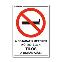 TILOS A DOHÁNYZÁS