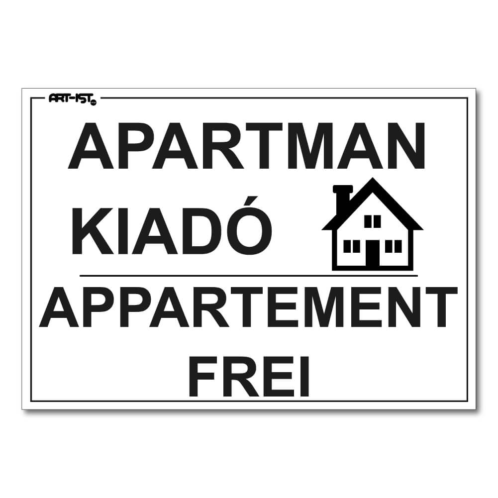 APARTMAN KIADÓ