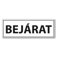 BEJÁRAT