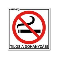 ITT TILOS DOHÁNYOZNI