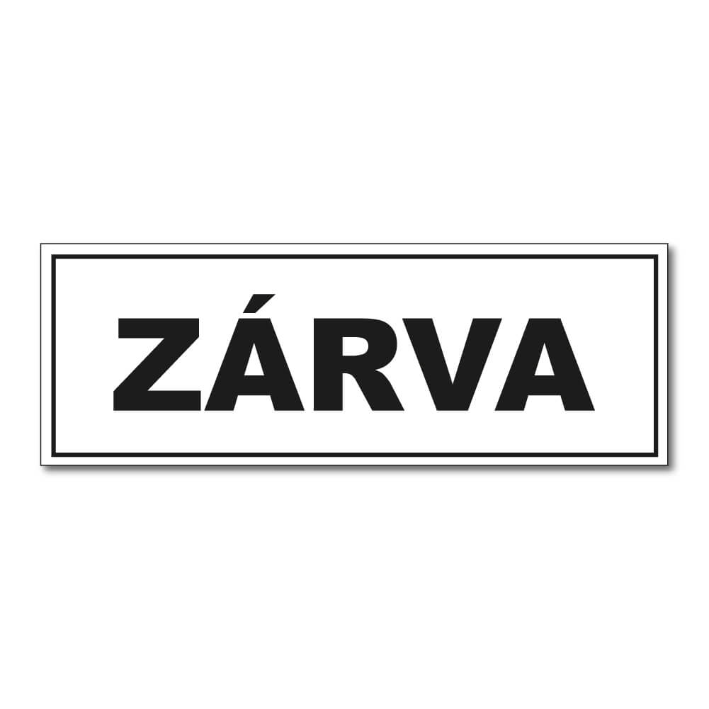 ZÁRVA