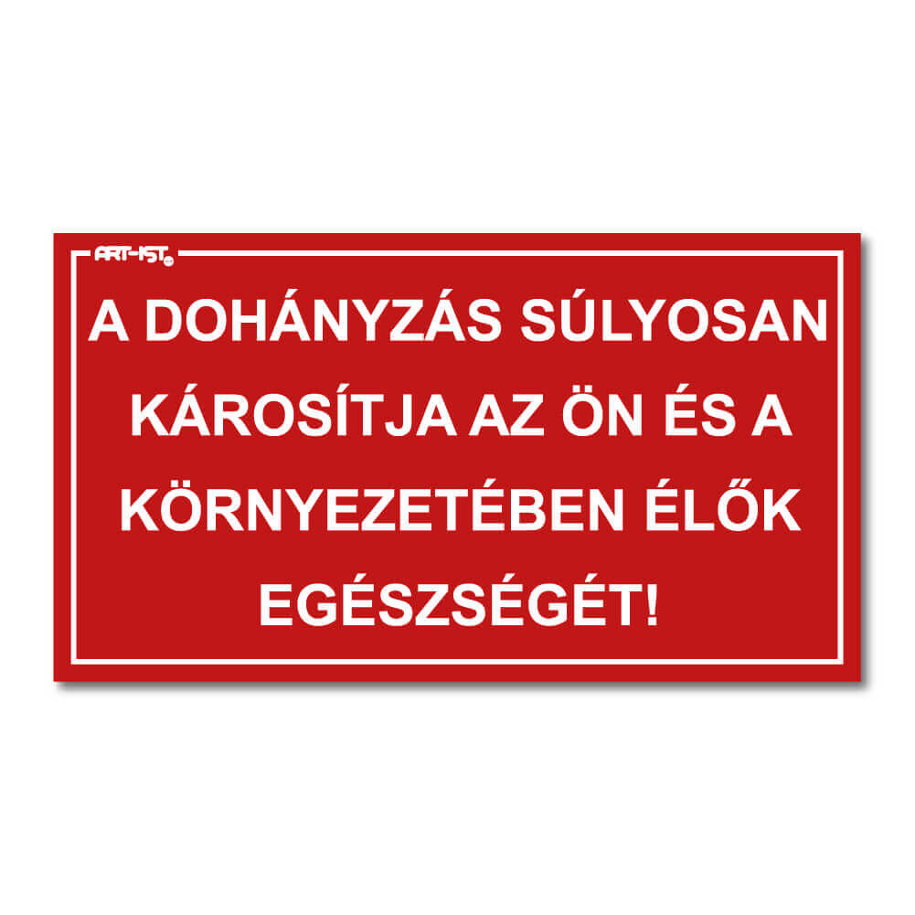 A DOHÁNYZÁS SÚLYOSAN