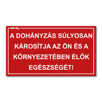 A DOHÁNYZÁS SÚLYOSAN