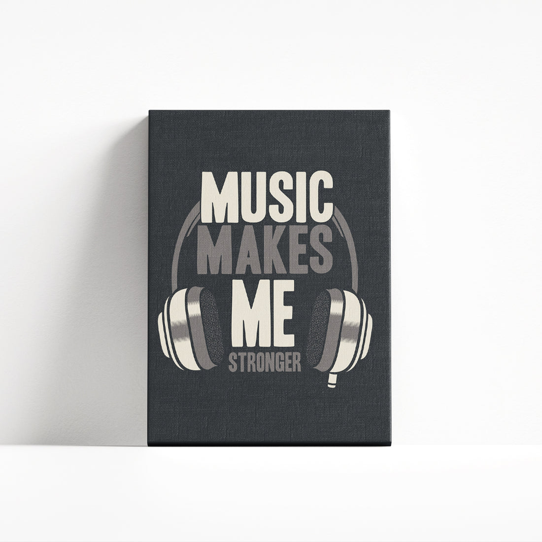 Music makes me stronger falikép