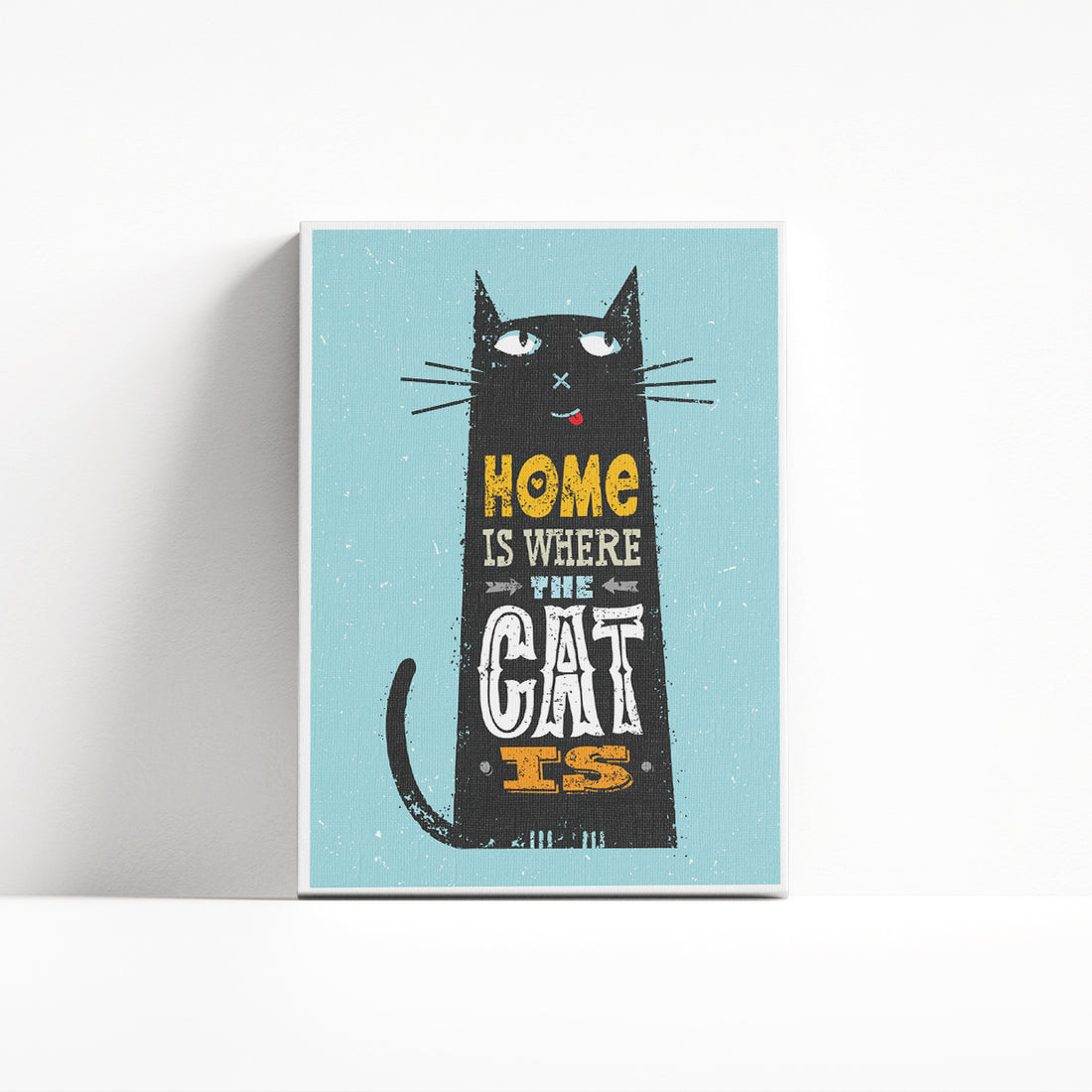 Home is where the cat is falikép