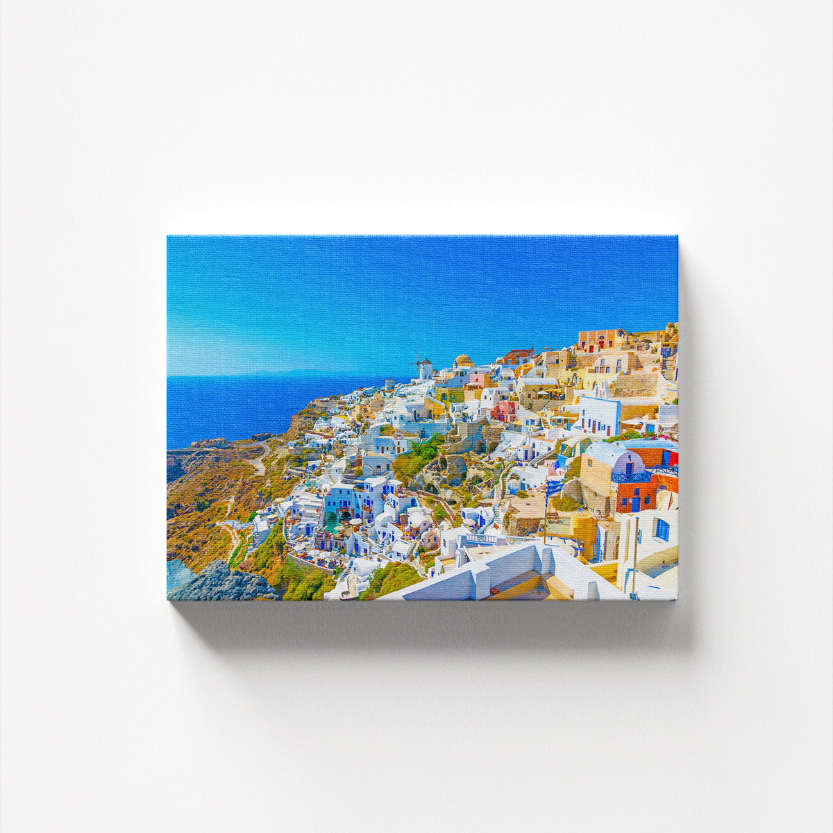 Santorini falikép