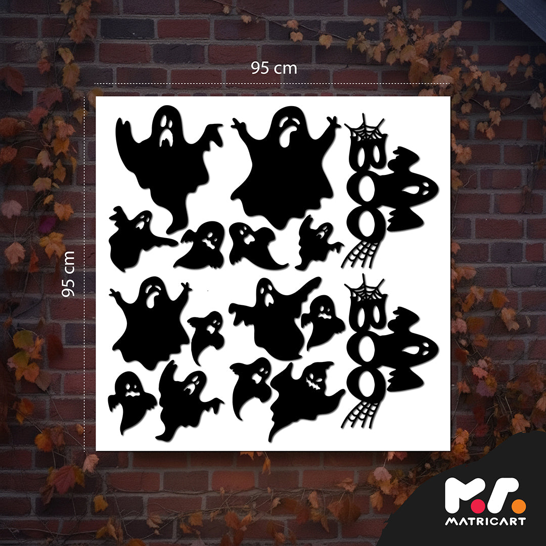 Halloweeni matricaszett  - Szellemek