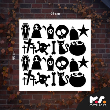 Halloweeni matricaszett