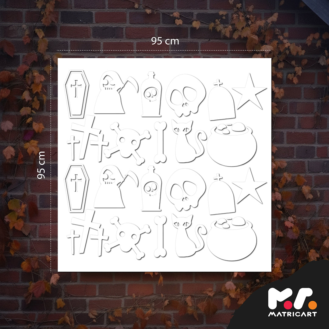 Halloweeni matricaszett