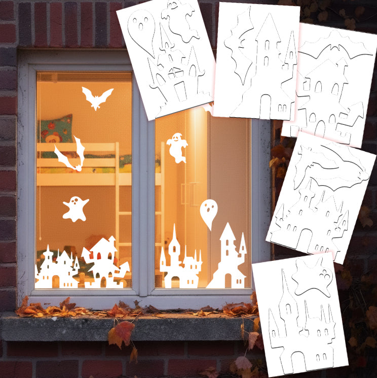 Halloweeni matricaszett  - Szellemkastély