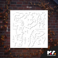 Halloweeni matricaszett  - Szellemkastély