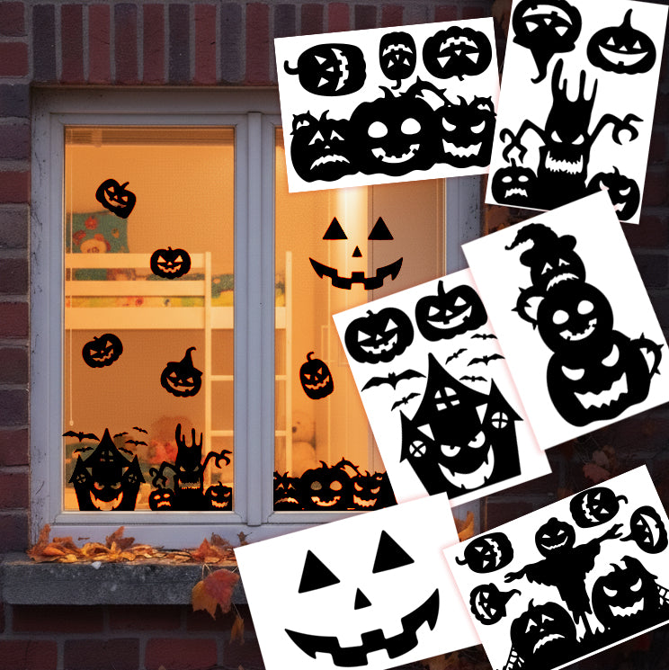 Halloweeni matricaszett  - Tökök