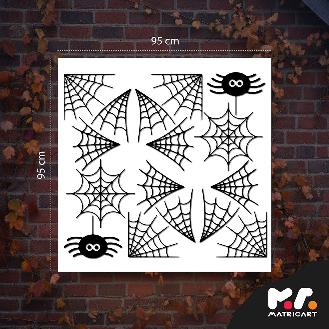 Halloweeni matricaszett  - Pókhálók