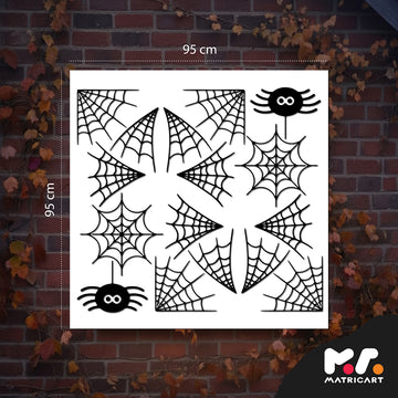 Halloweeni matricaszett  - Pókhálók