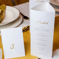 "Aranyszirom" menükártya