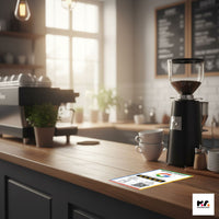 Google Értékelésgyűjtő matrica NFC-vel és QR  kód leolvasóval - magyar nyelvű