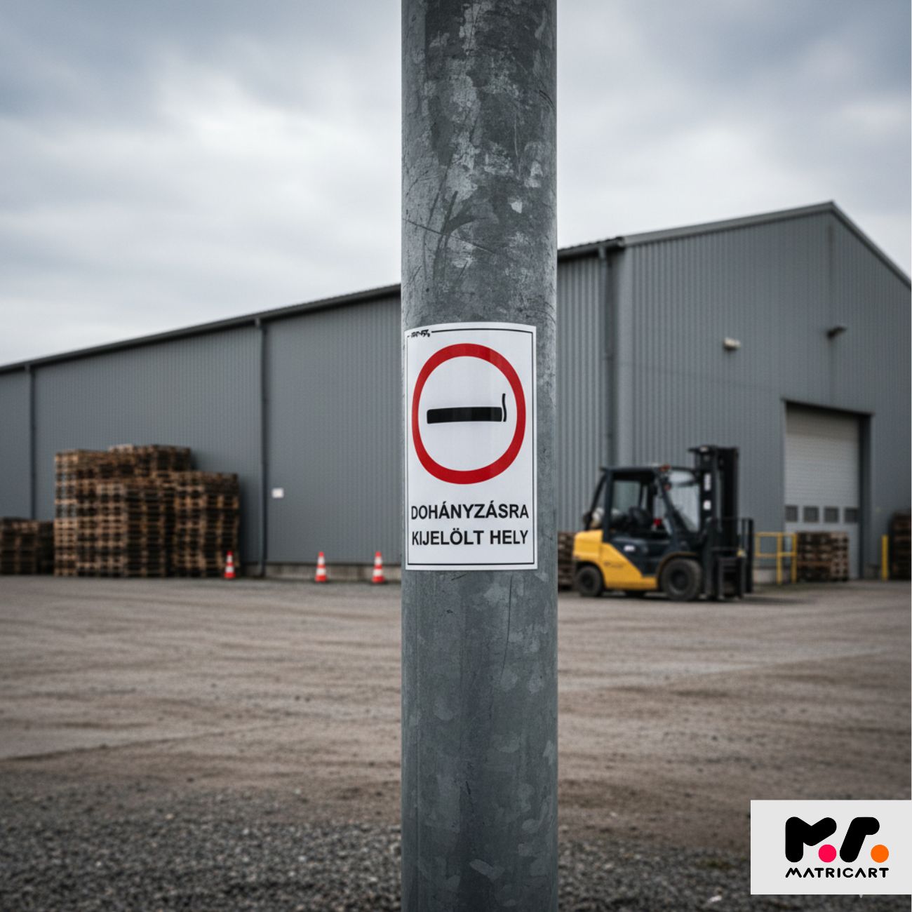 DOHÁNYZÁSRA KIJELÖLT HELY