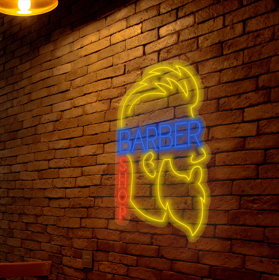 Barbershop neon