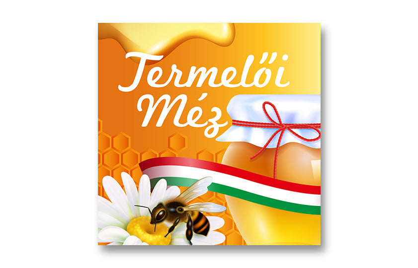 Világító textilbox - Termelői méz