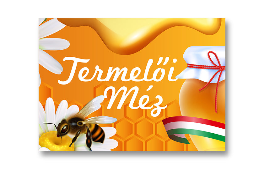 Világító textilbox - Termelői méz