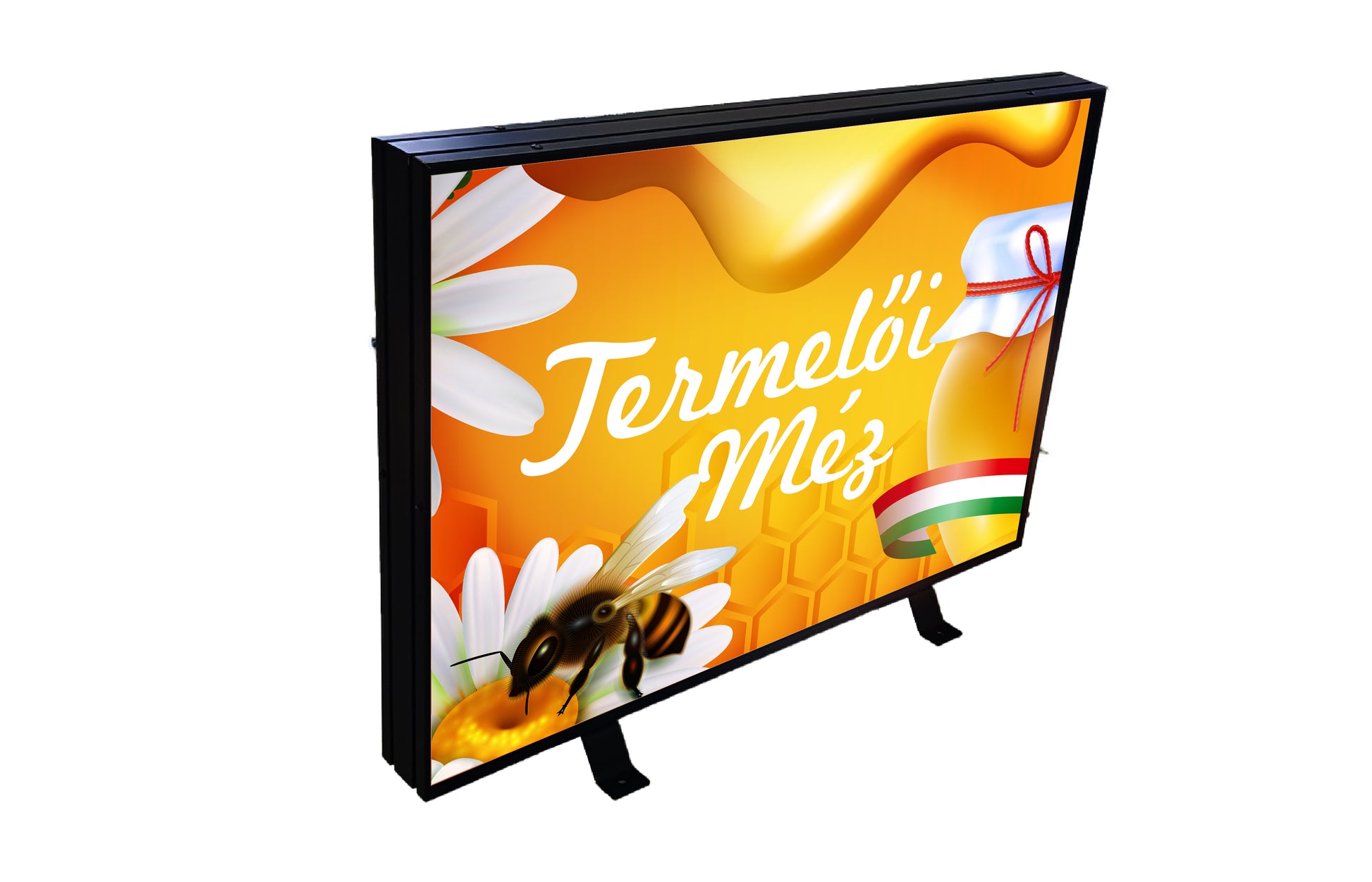 Hordozható világítótábla - Termelői méz