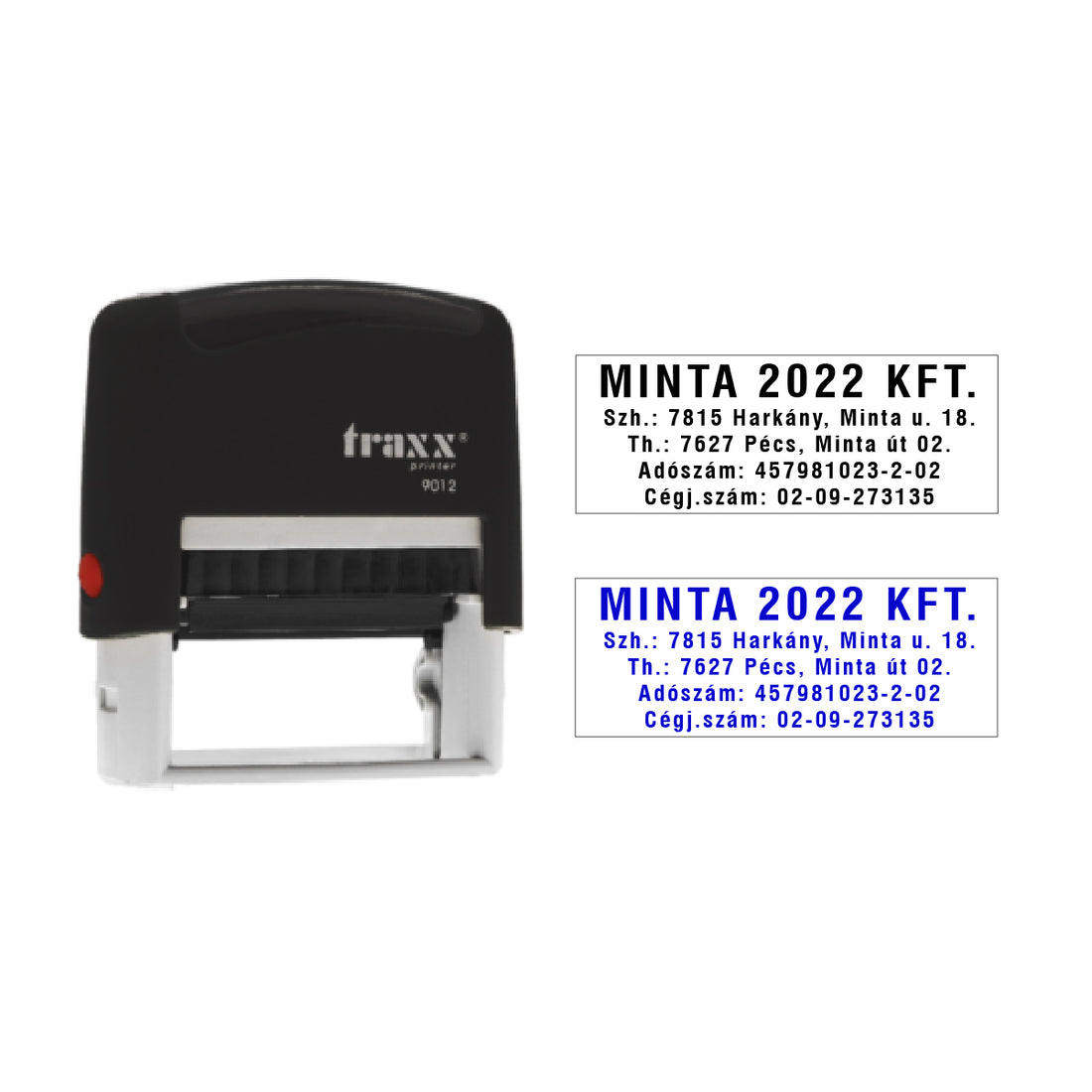 Traxx 9012 önfestékező bélyegző