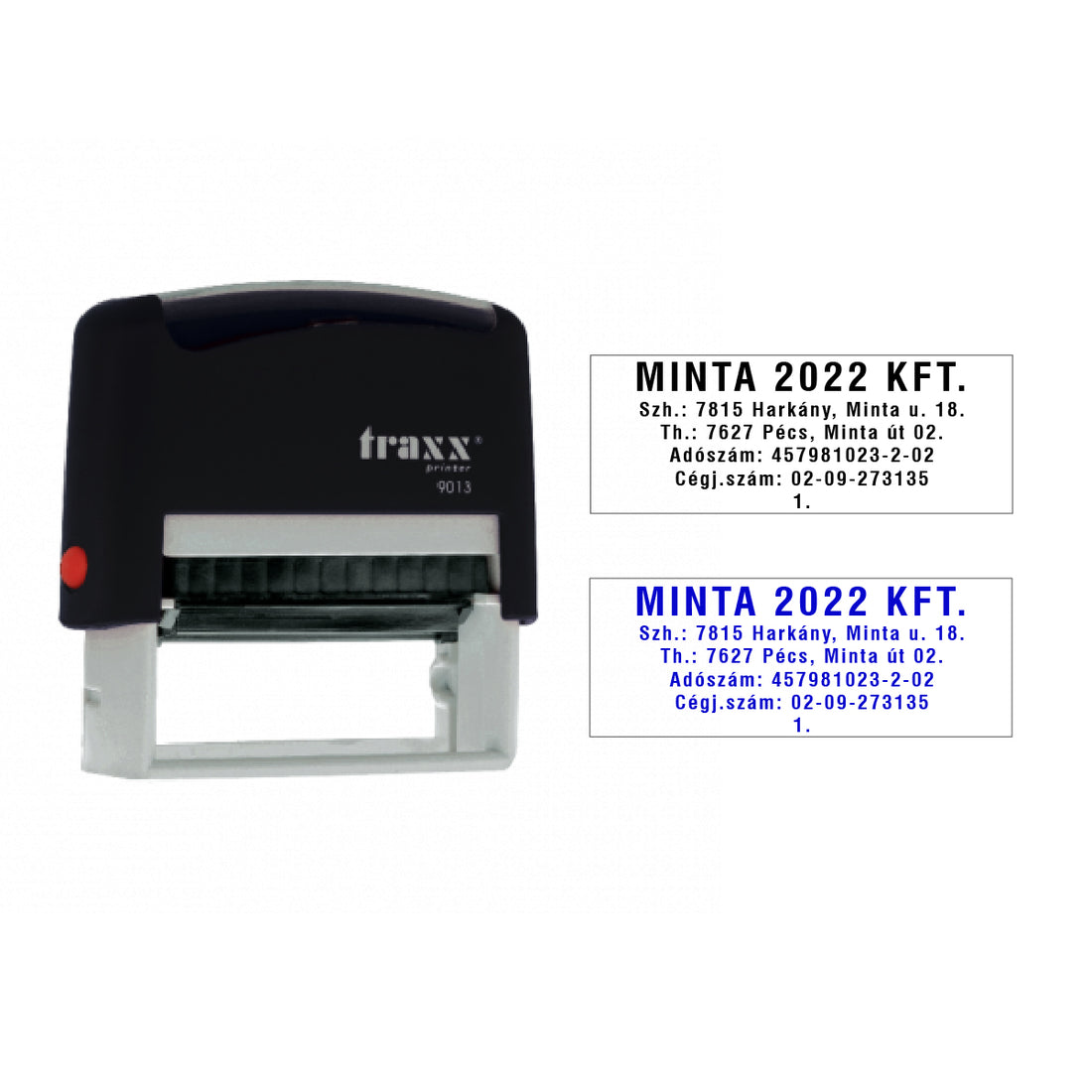 Traxx 9013 önfestékező bélyegző