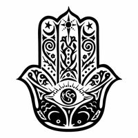 HAMSA KÉZ FALMATRICA