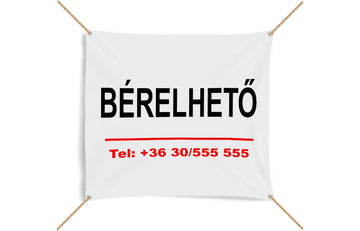 "Bérelhető" molinó