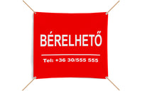 "Bérelhető" molinó