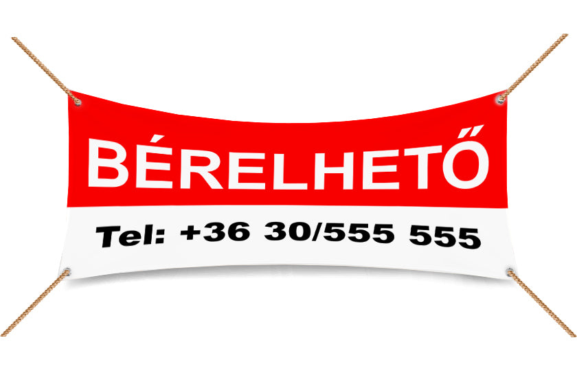 "Bérelhető" molinó