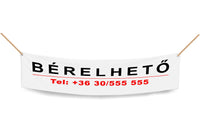 "Bérelhető" molinó