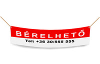 "Bérelhető" molinó