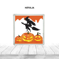 HALLOWEEN BAT ÜVEGTÉGLA