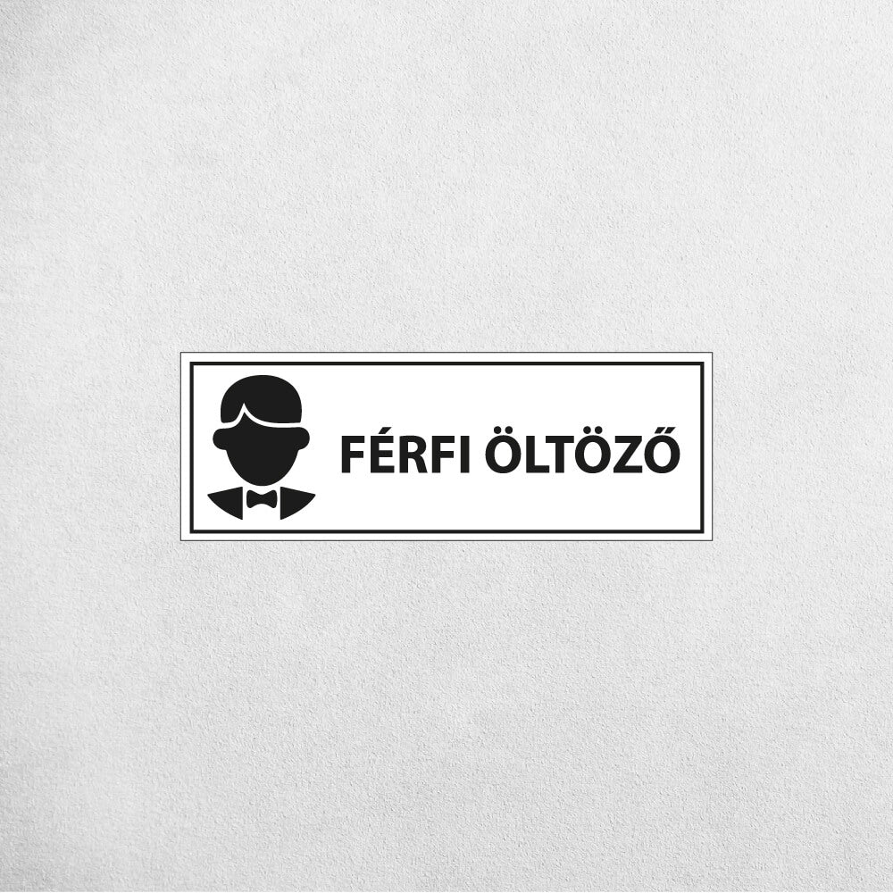 FÉRFI ÖLTÖZŐ