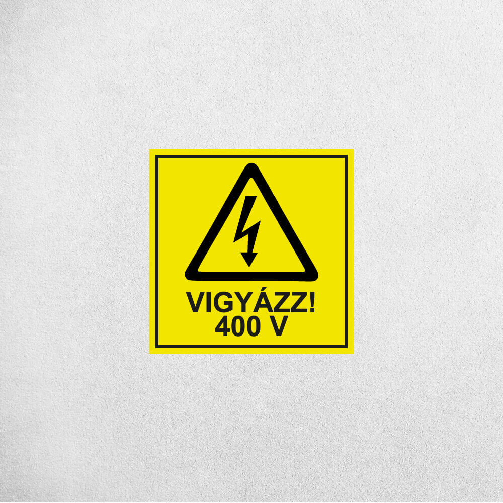 VIGYÁZZ 400V