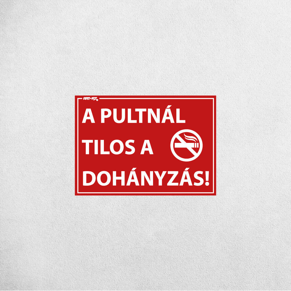 A PULTNÁL TILOS