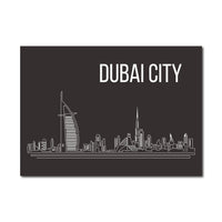 Dubai City falikép